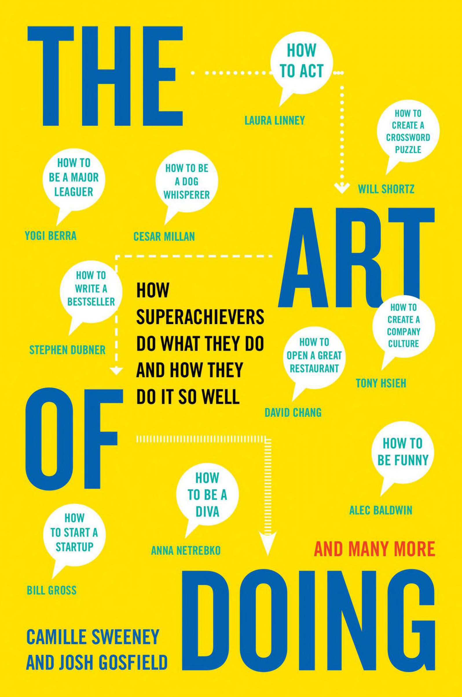 The Art of Doing by Camille Sweeney — book cover