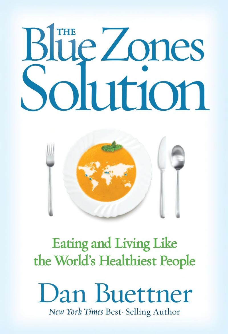The Blue Zones by Dan Buettner — book cover
