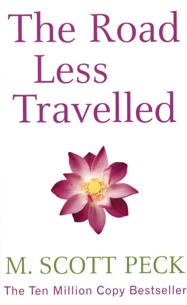 The Road Less Travelled by M. Scott Peck — book cover