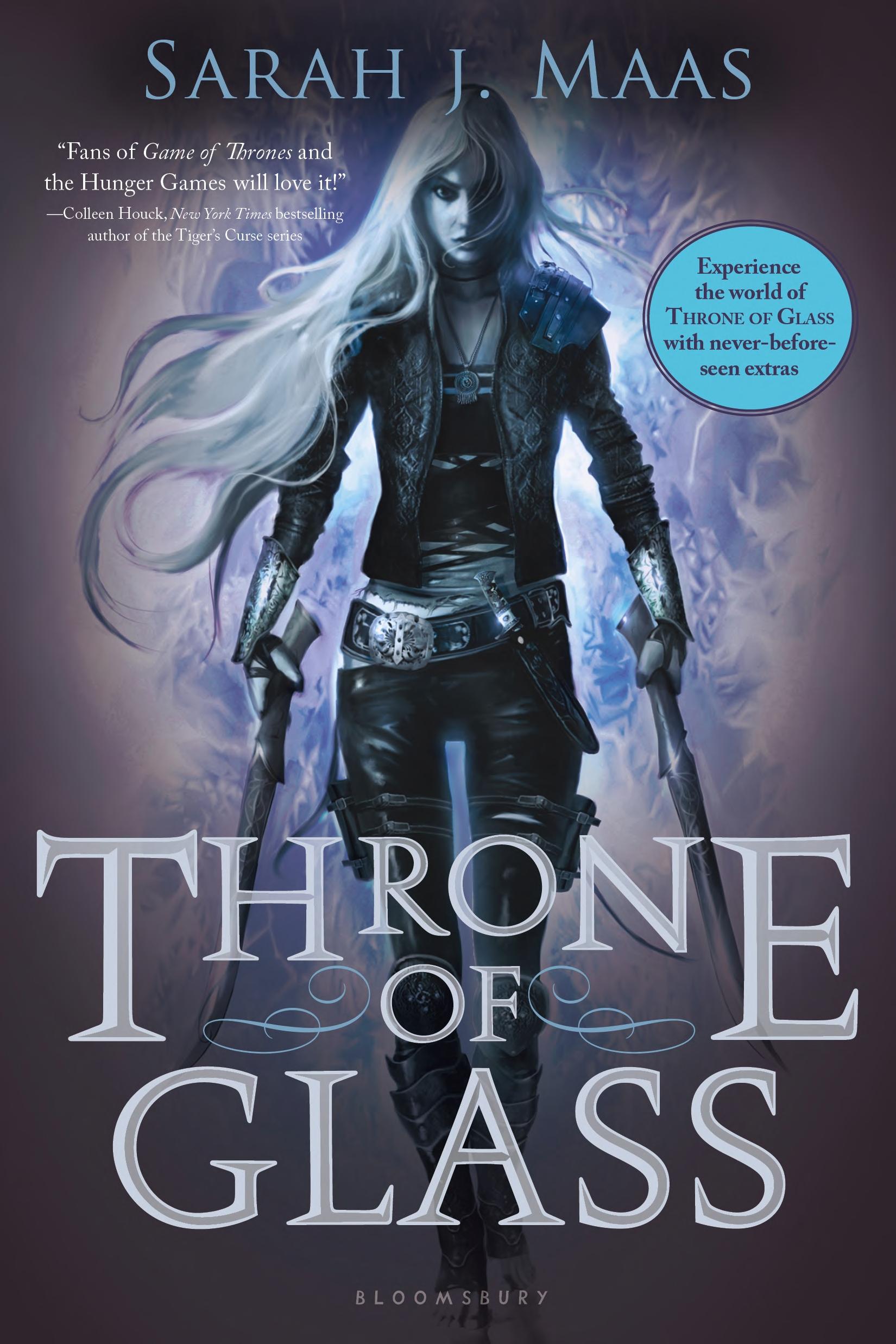 Throne of Glass by Sarah J. Maas — book cover