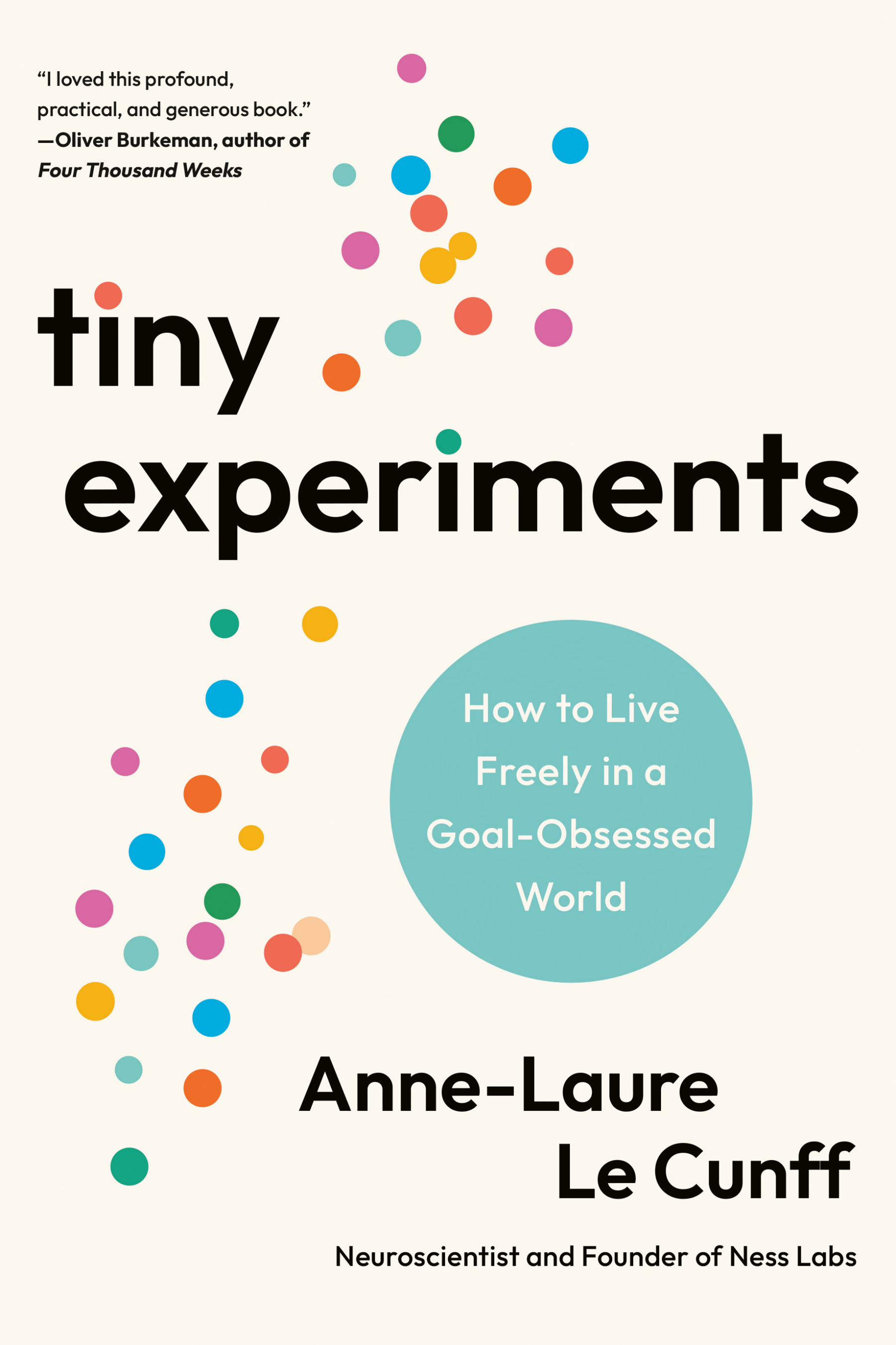 Tiny Experiments by Anne-Laure Le Cunff — book cover