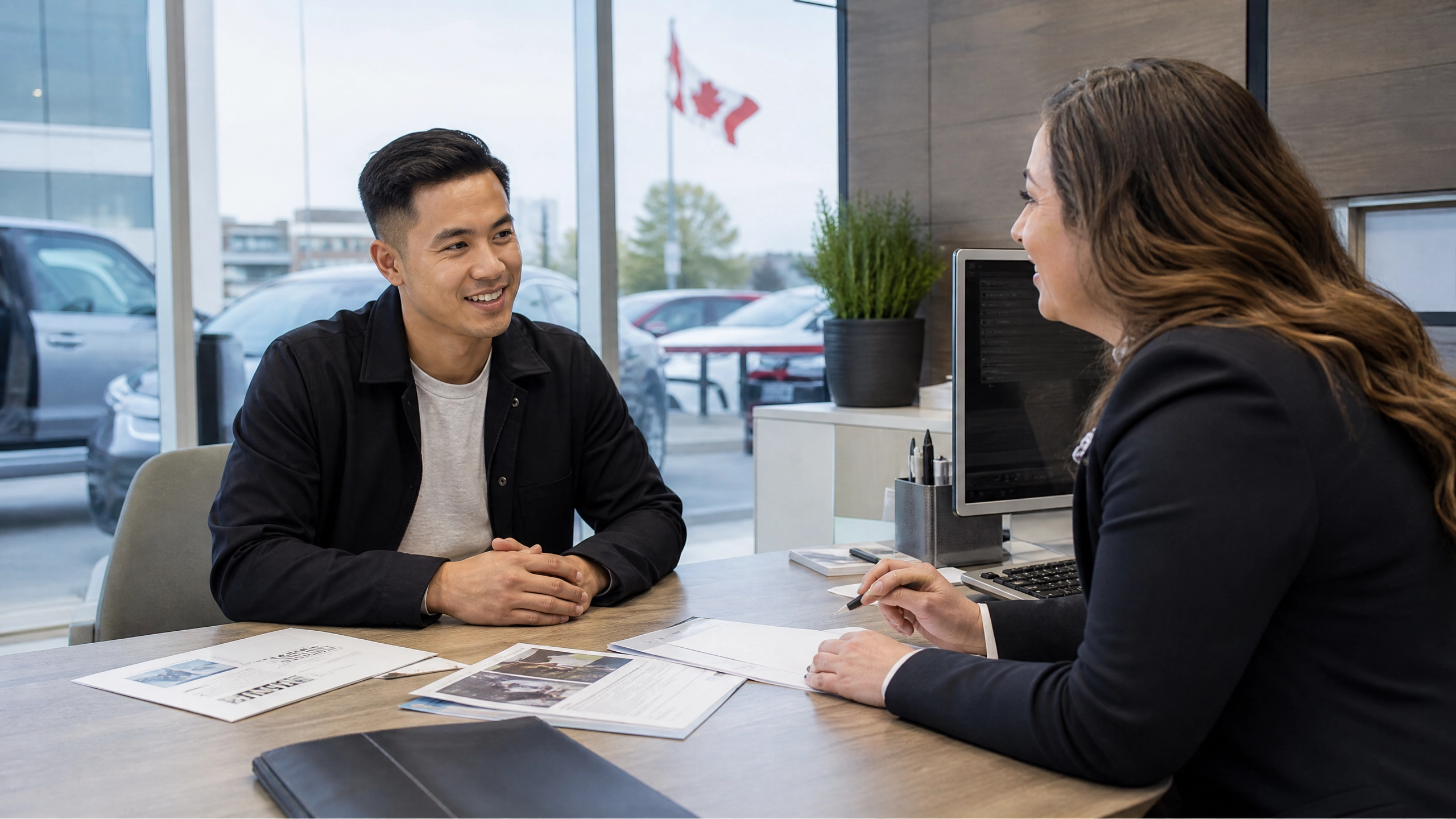 Canadian car buyer asking about financing after a consumer proposal