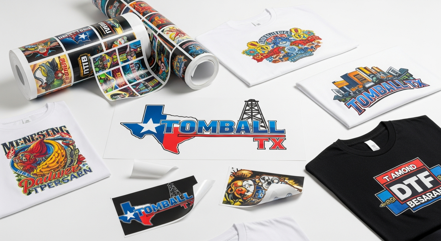 DTF Printing Services in Tomball TX — No Minimum Orders