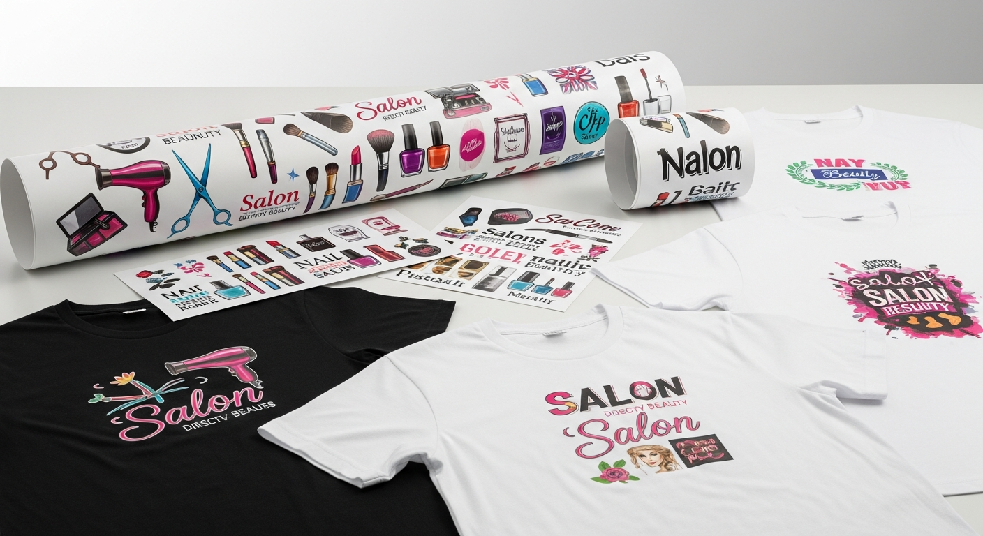 Custom Gang Sheets for Salons and Beauty Businesses