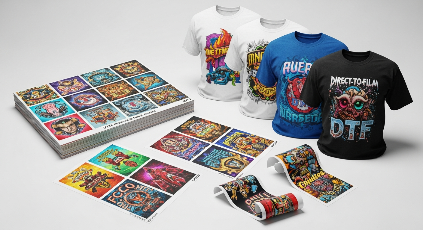 Launch Your Custom Brand: DTF & UVDTF for Low-Cost Success