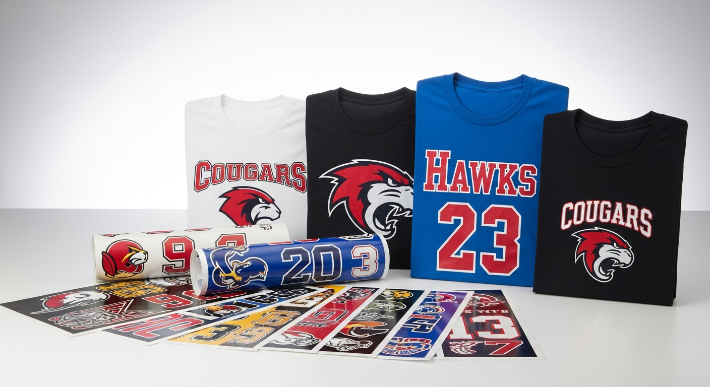 DTF Transfers for Sports Teams and Uniforms