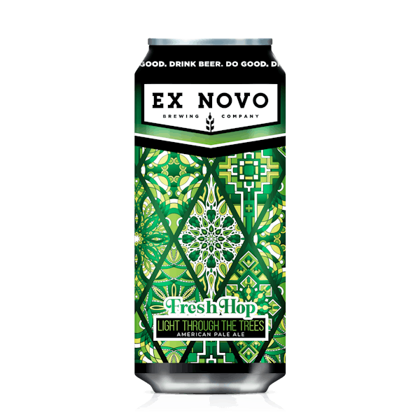 Fresh Hop Light Through The Trees