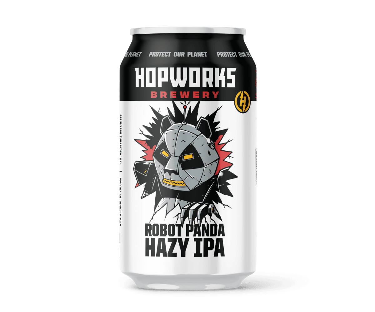 Robot Panda Hazy IPA