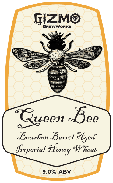 QUEEN BEE BOURBON BARREL AGED IMPERIAL HONEY WHEAT