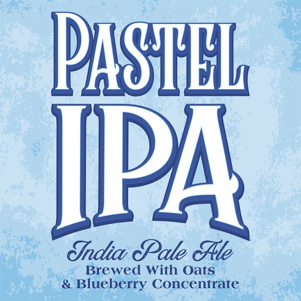 Pastel IPA with Oats and Blueberry