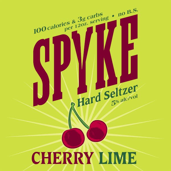 Spyke Cherry Lime Hard Seltzer