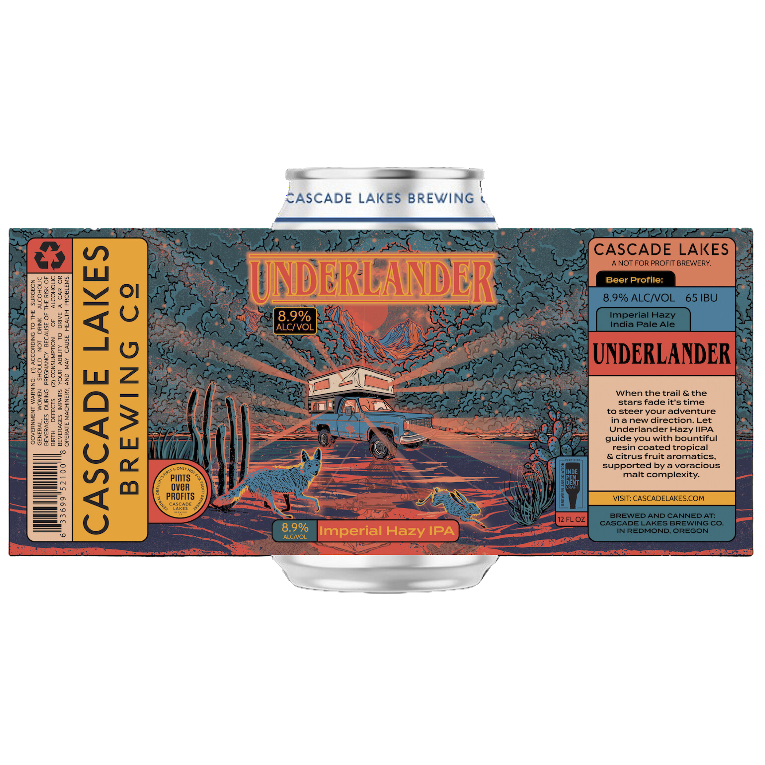 Underlander Hazy Imperial IPA