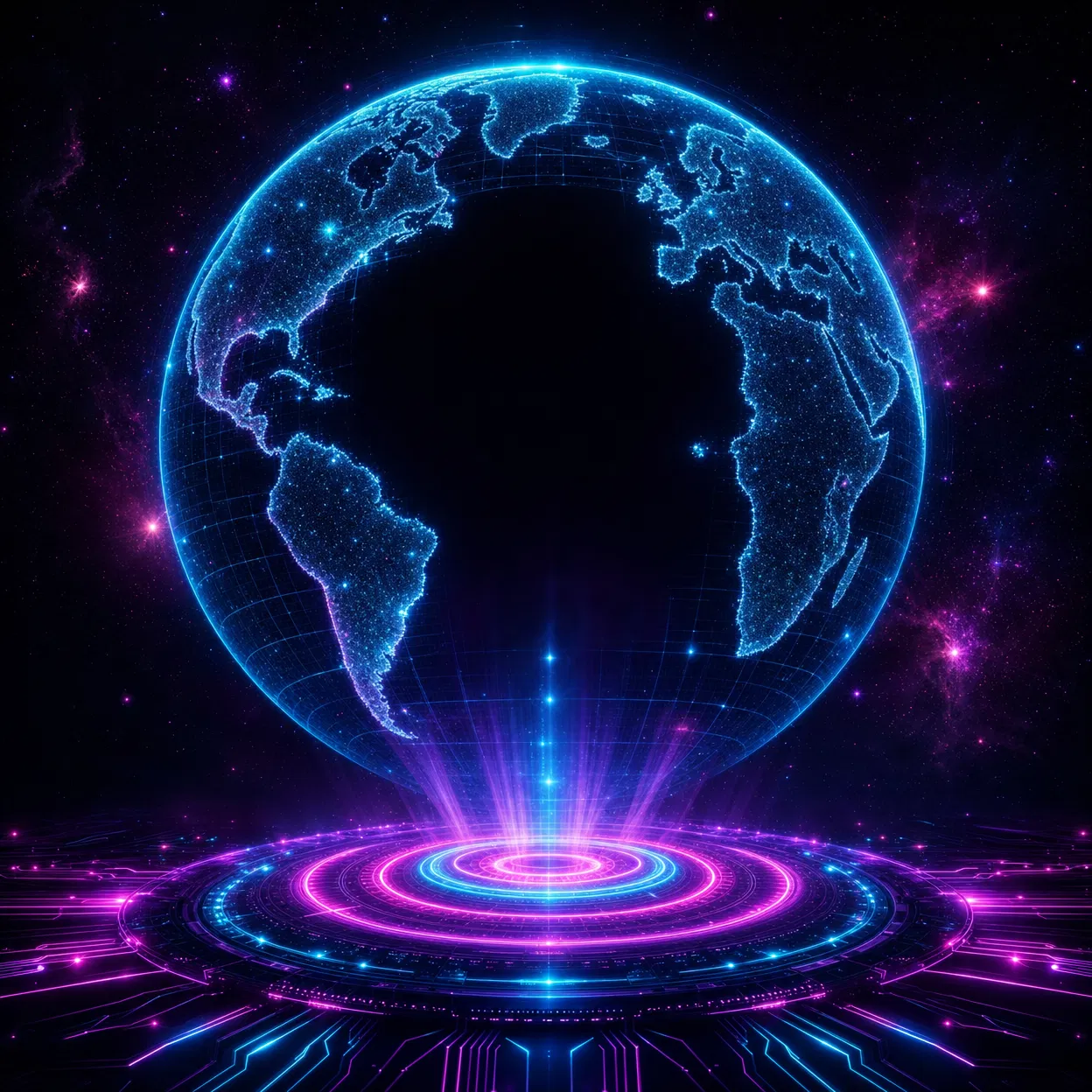 Holographic Globe and Disc