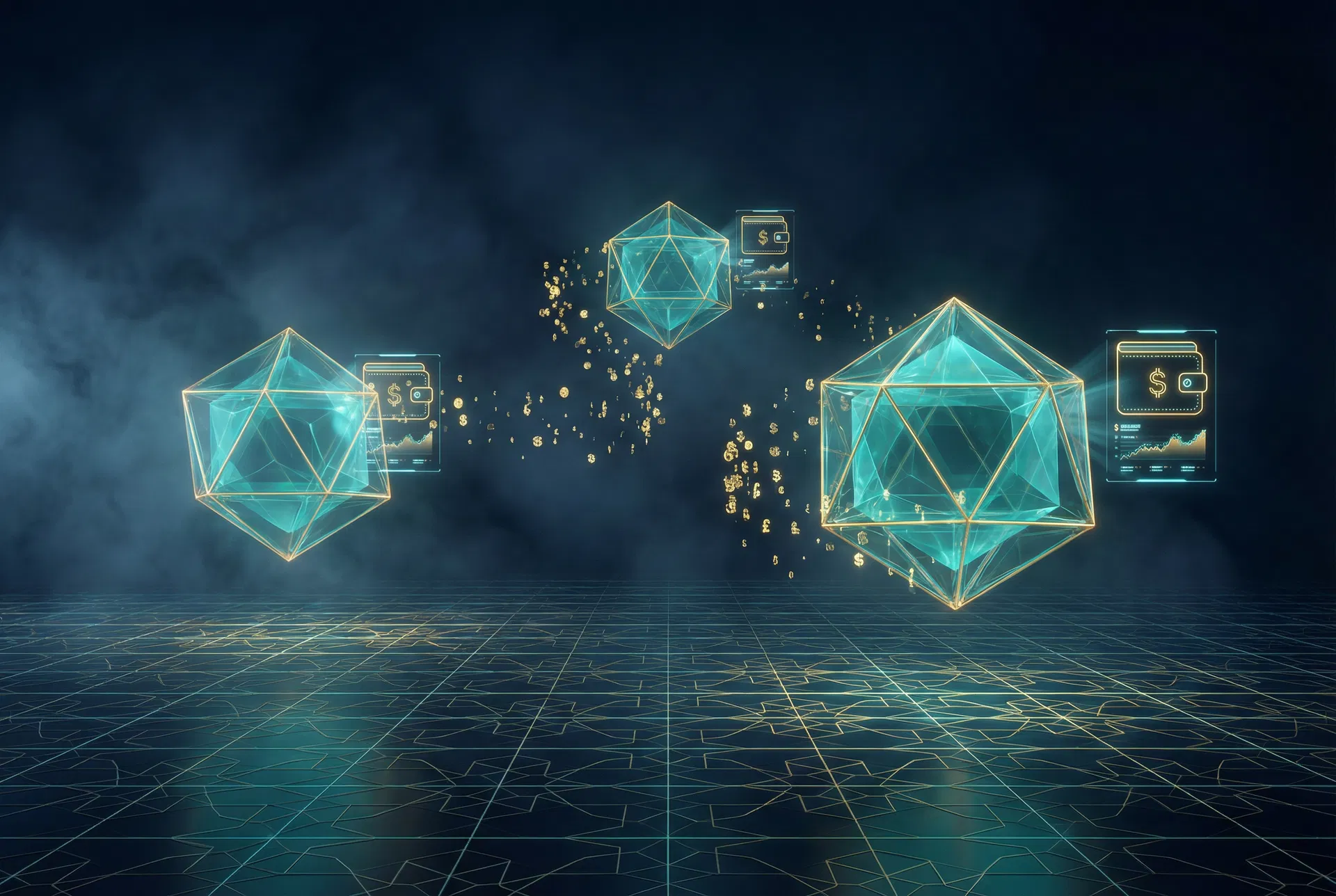 AI agents as geometric entities