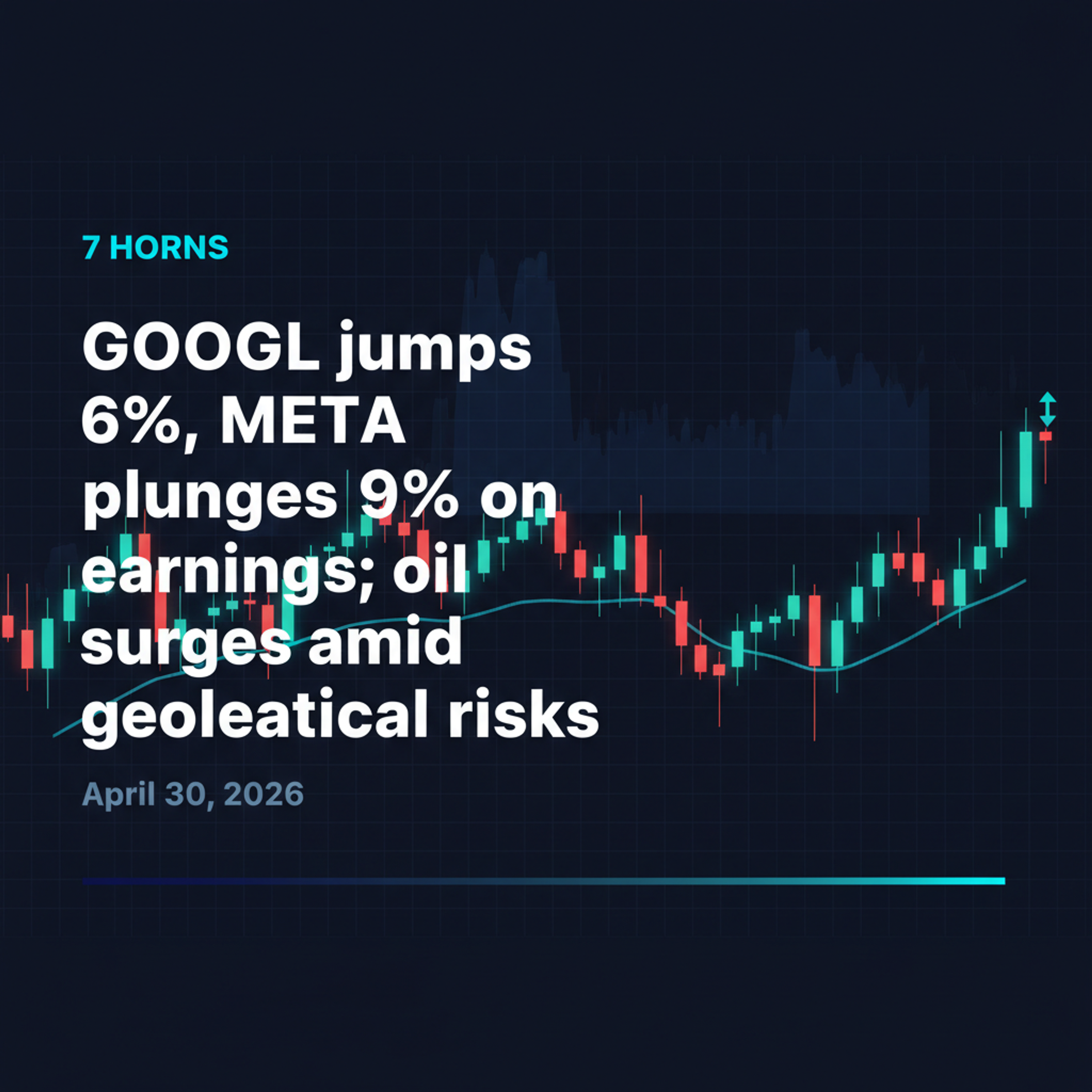 How GOOGL's earnings surge and META's capex hike shaped markets amid oil rally — Market Wrap Apr 30, 2026 episode artwork
