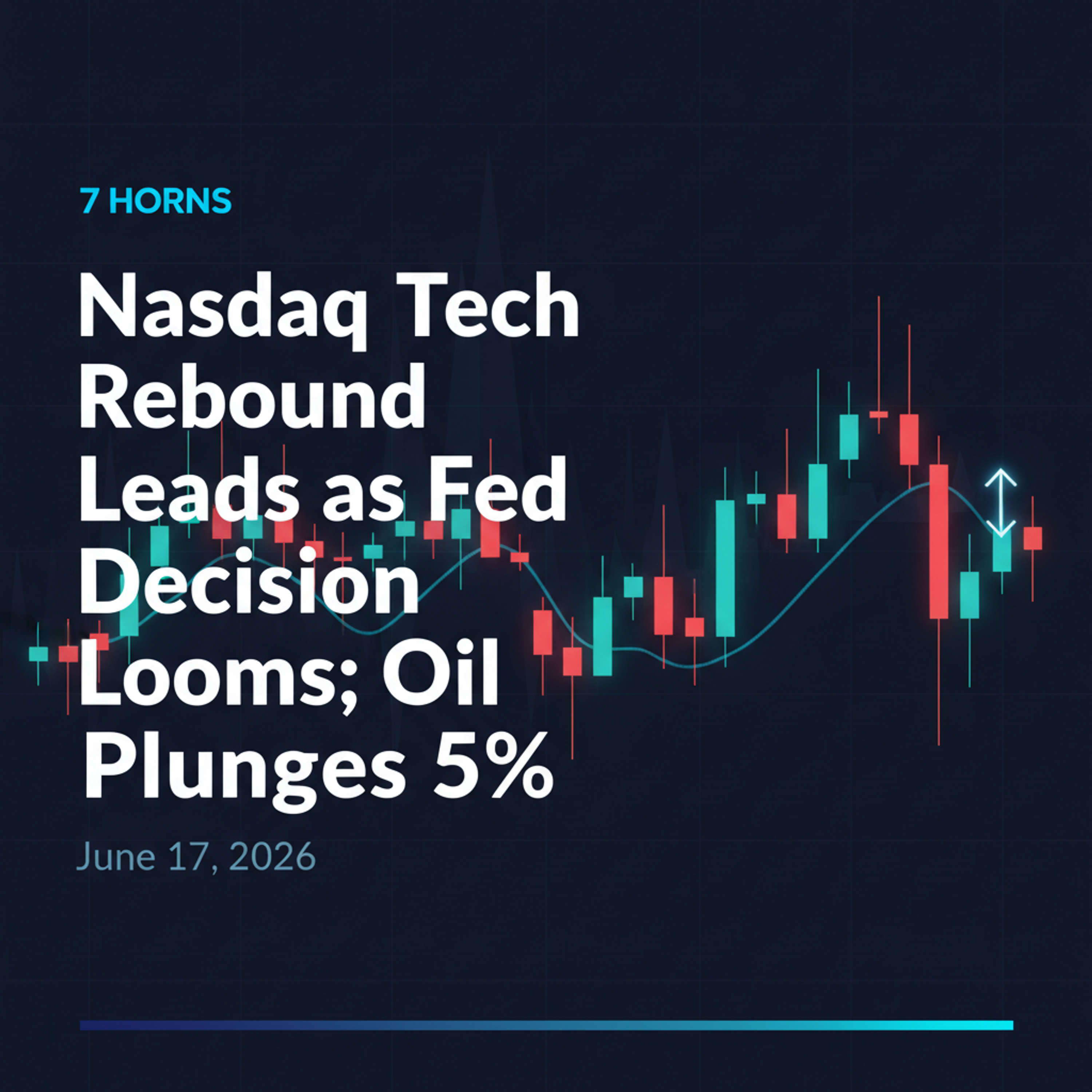 How Fed's Warsh Era and Oil Slide Sparked Nasdaq's 1.7% Tech Rally — Market Wrap Jun 17, 2026 episode artwork