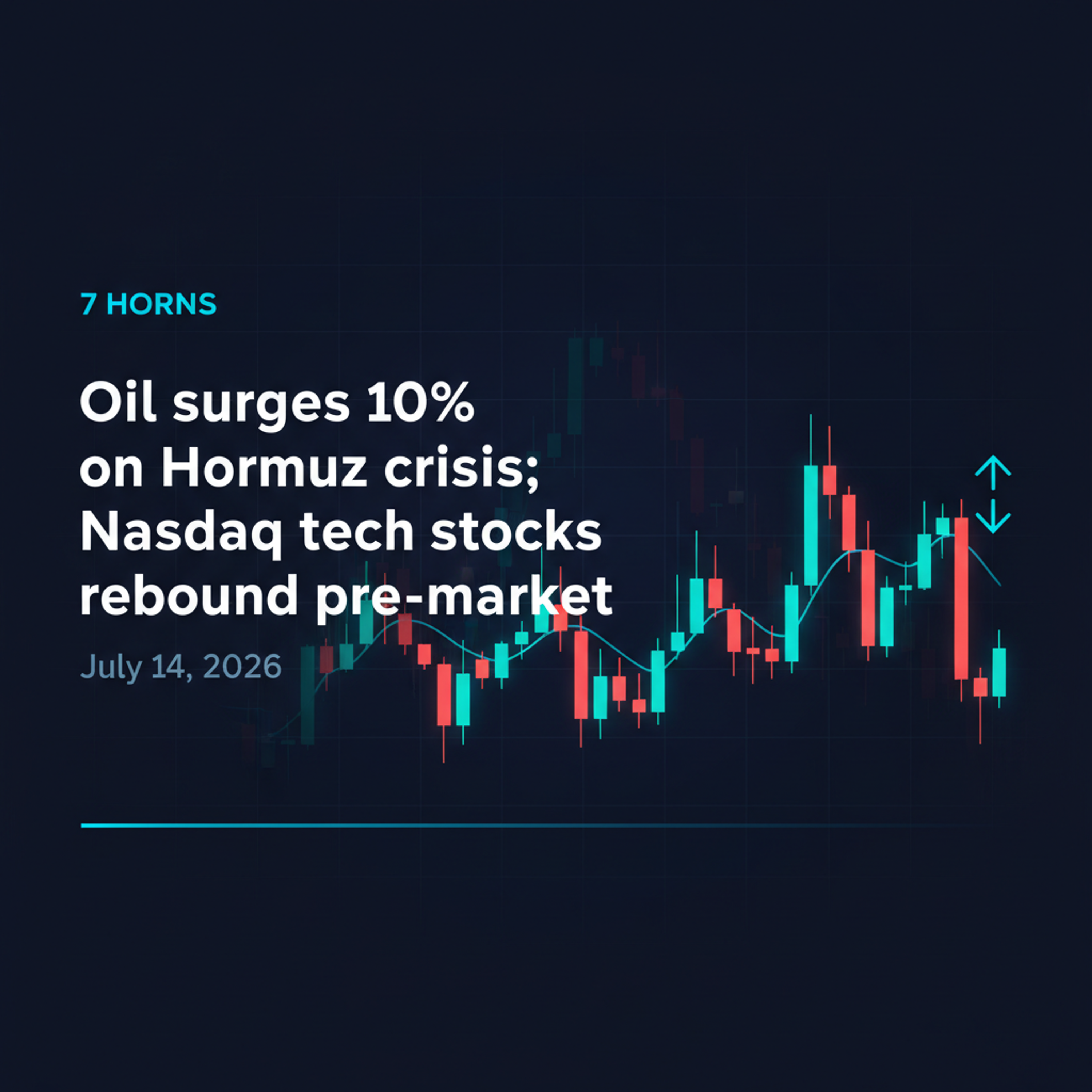 How the Hormuz Crisis Pushed Oil Up 10% and Sparked a Tech Recovery — Market Wrap Jul 14, 2026 episode artwork
