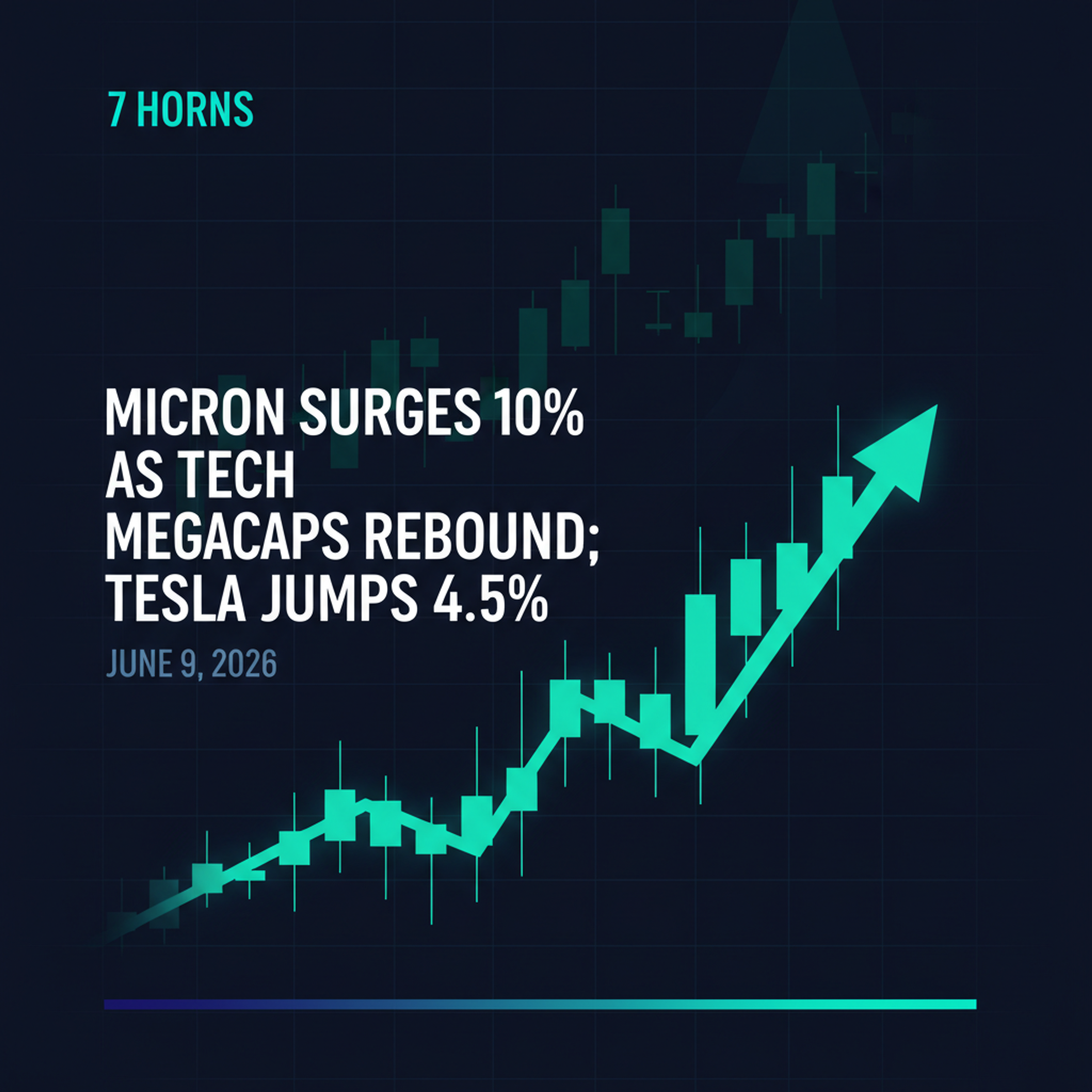 How Semiconductor Strength and Easing Geopolitics Drove Micron’s 10% Rally — Market Wrap Jun 9, 2026 episode artwork