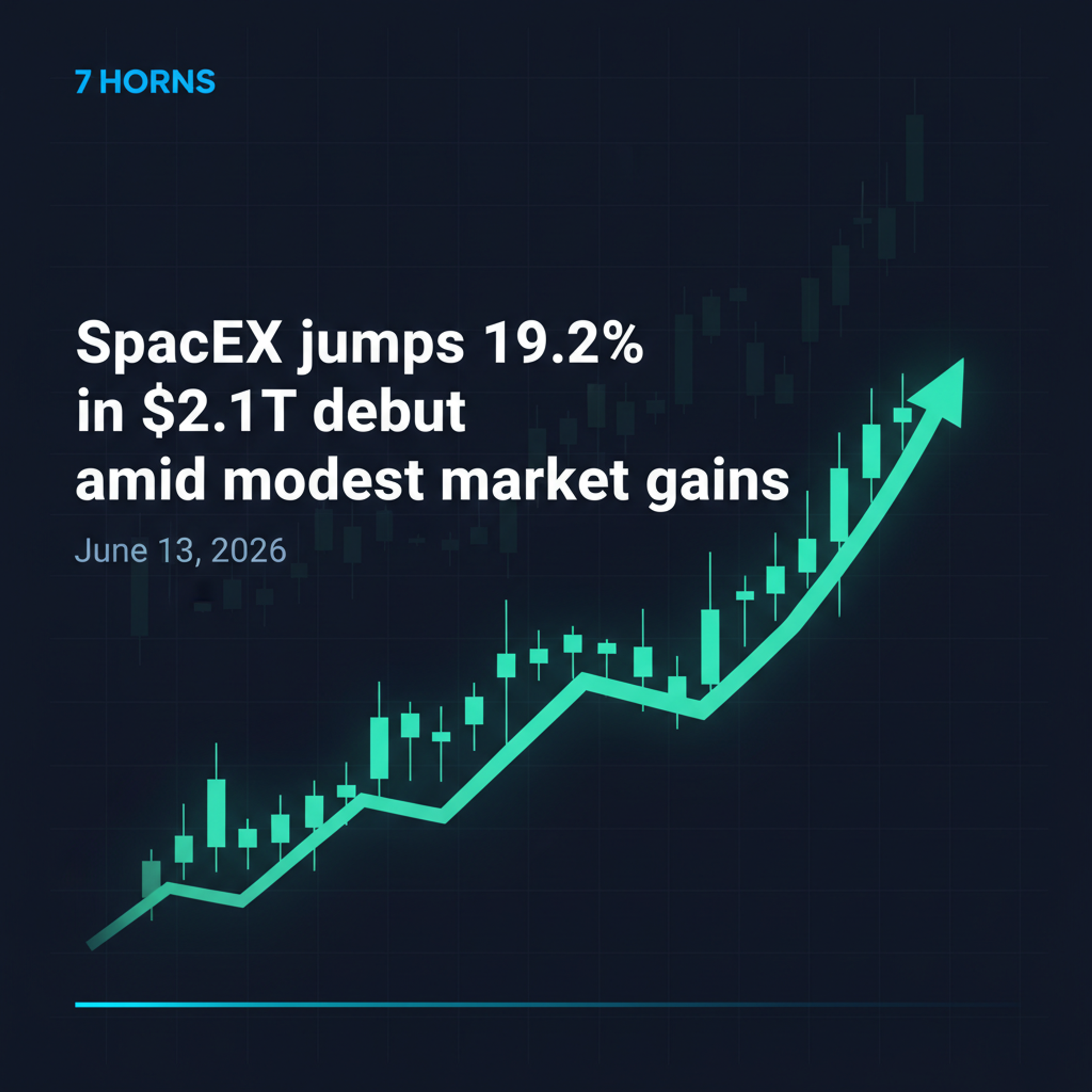 How SpaceX’s $2.1T Debut and Index Inclusions Drove a Market Week of Modest Gains — Market Wrap Jun 13, 2026 episode artwork