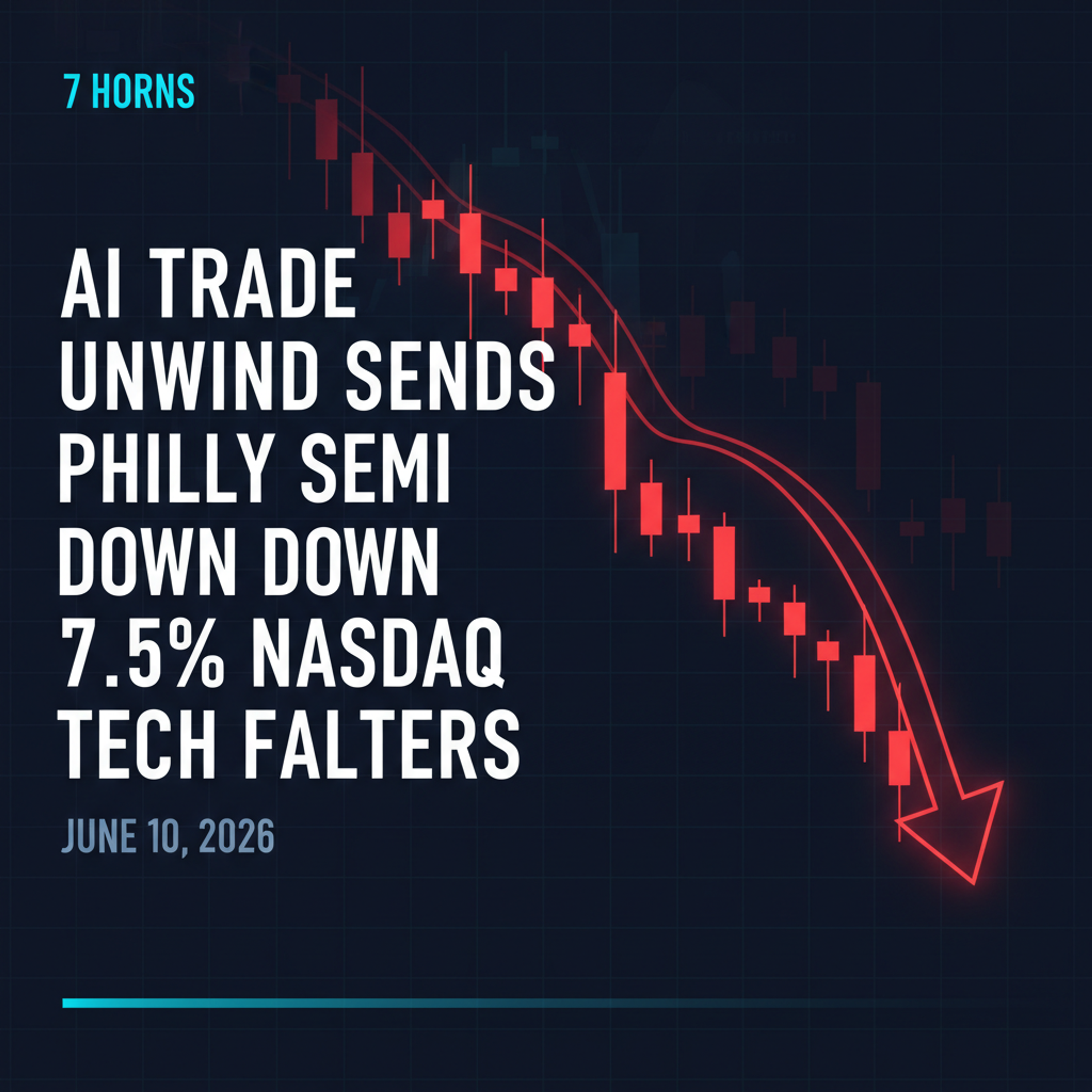How AI trade unwind and US-Iran tensions drove Philly Semi down 7.5% — Market Wrap Jun 10 episode artwork
