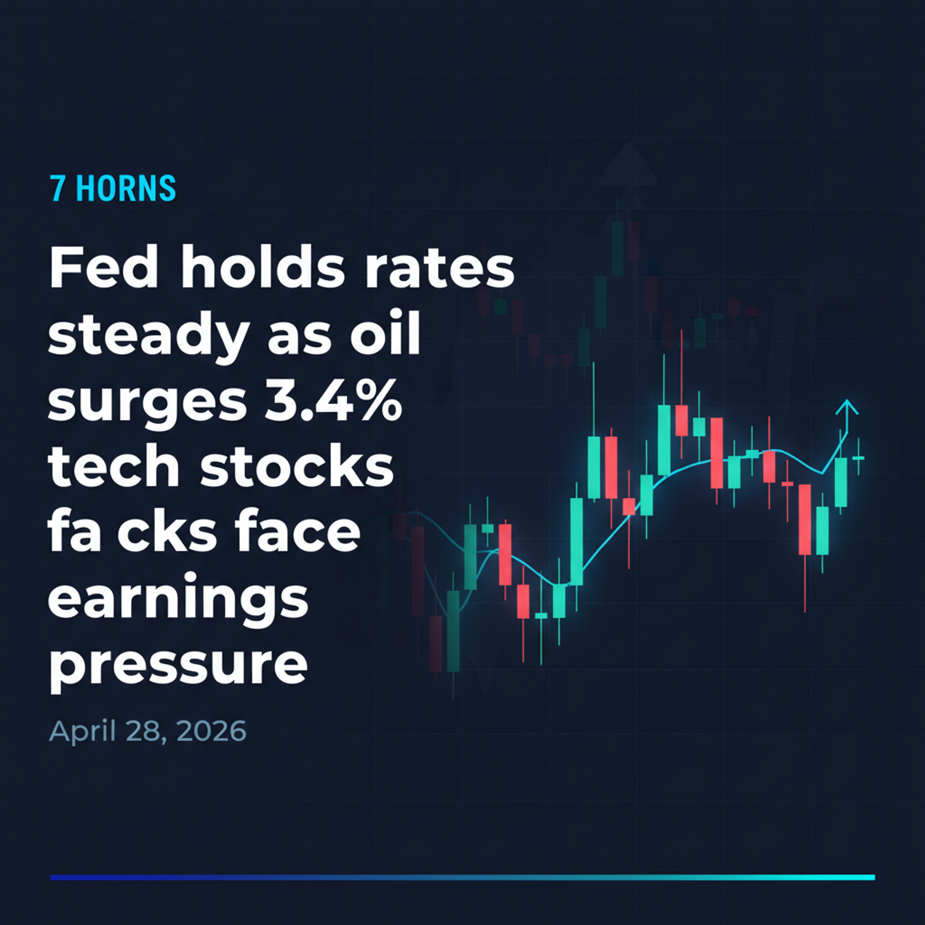 How Fed's steady rates and oil rally drove mixed tech earnings and POET's plunge — Market Wrap Apr 28, 2026 episode artwork