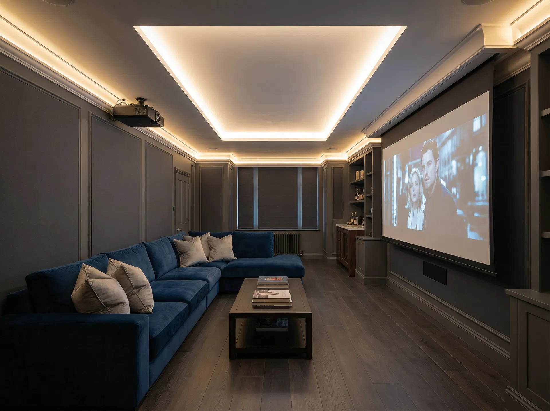Home Cinema Basement Conversion