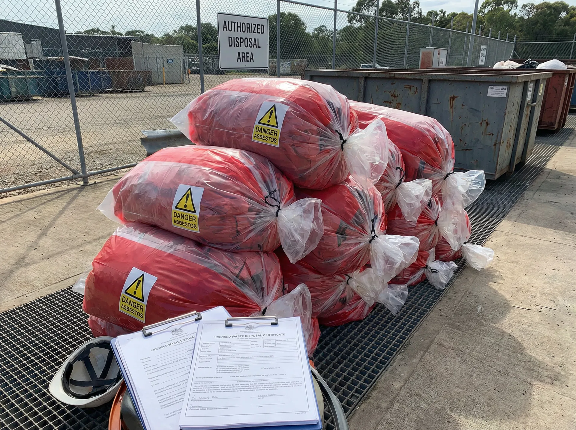 Asbestos Water Tank Removal — Loft Space