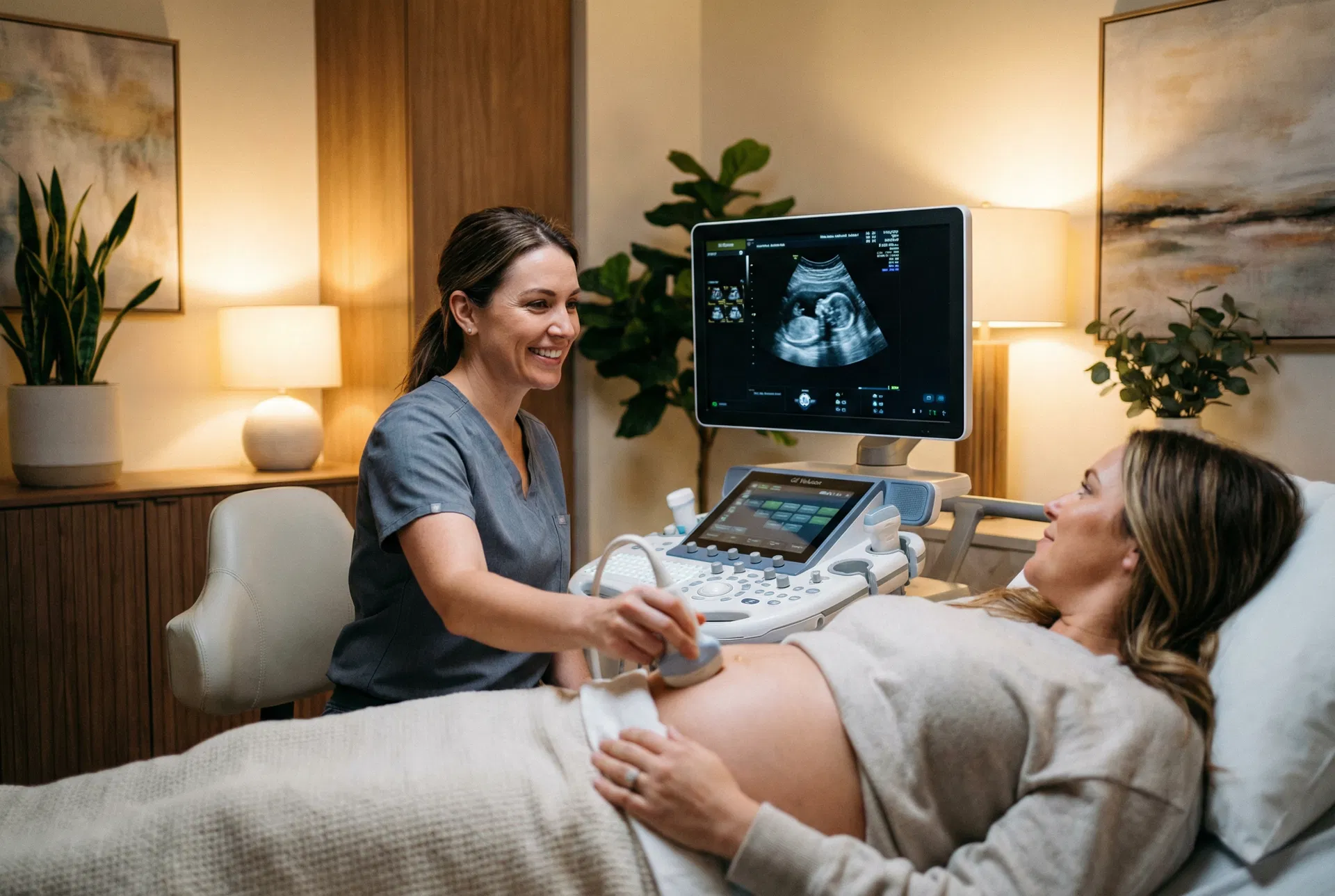 Ultrasound scan at Victoria Medical private clinic London
