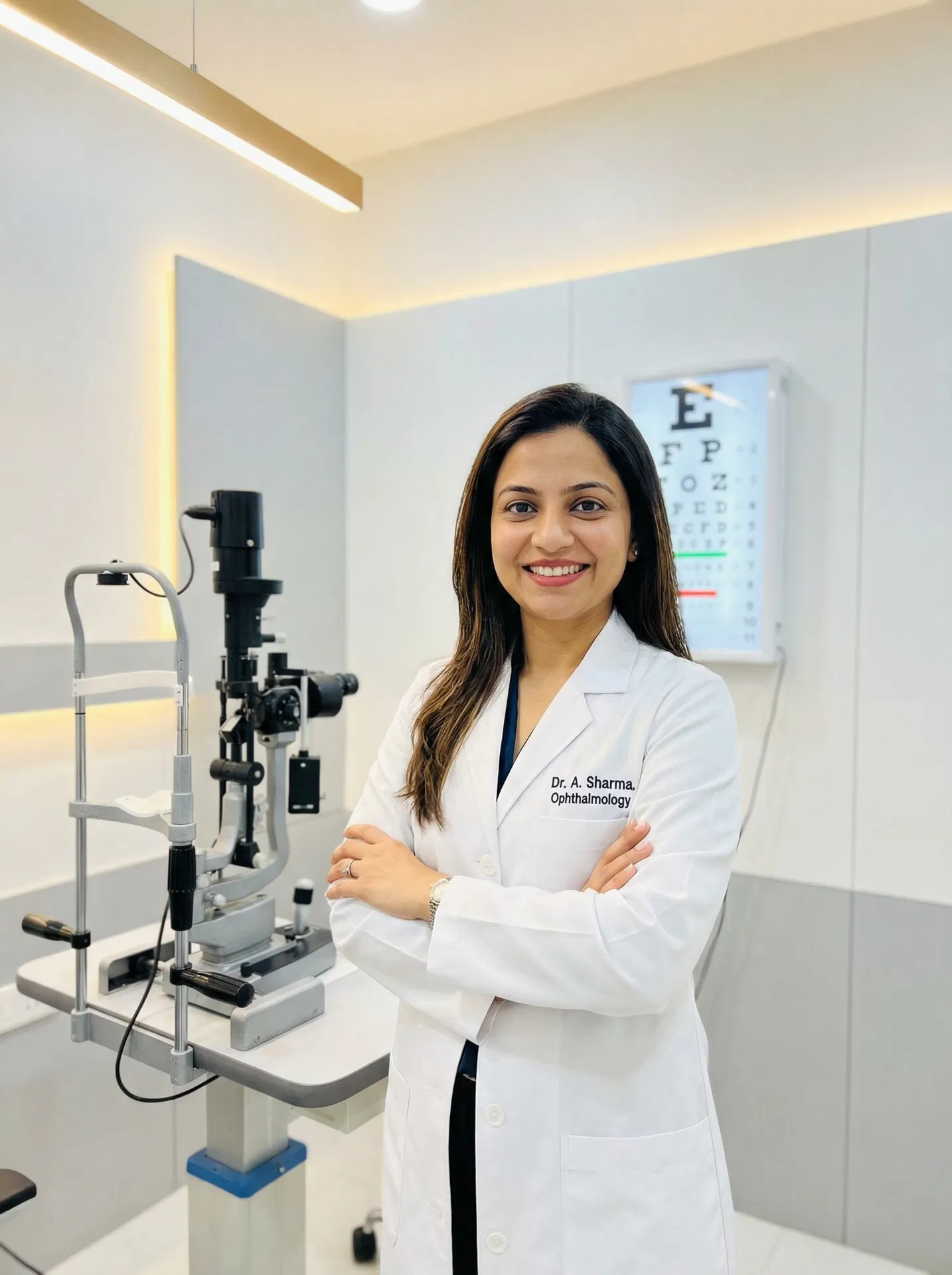 Ophthalmologist founder