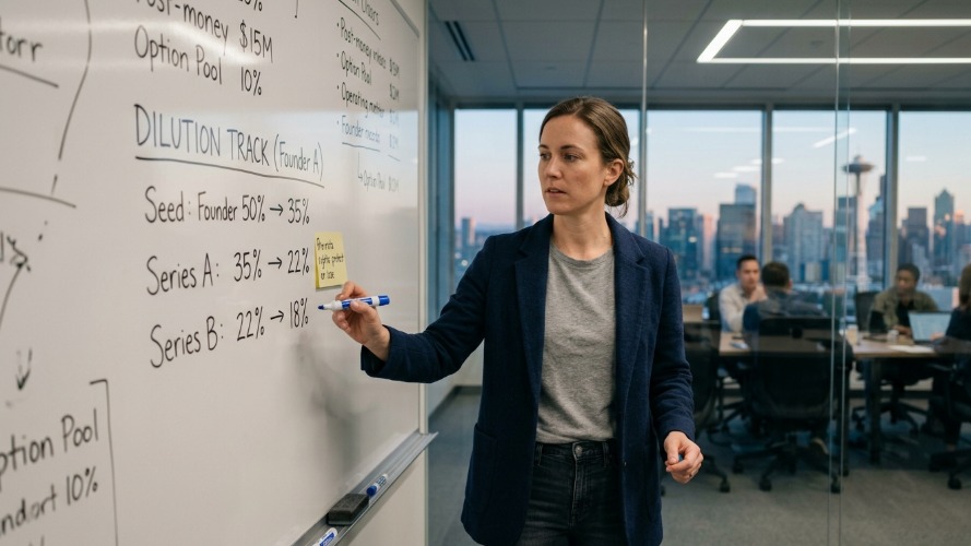 The dilution math every founder needs to know before raising a round