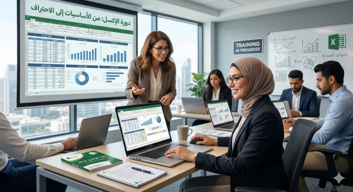  دورة مهارات الاكسيل الالكترونية