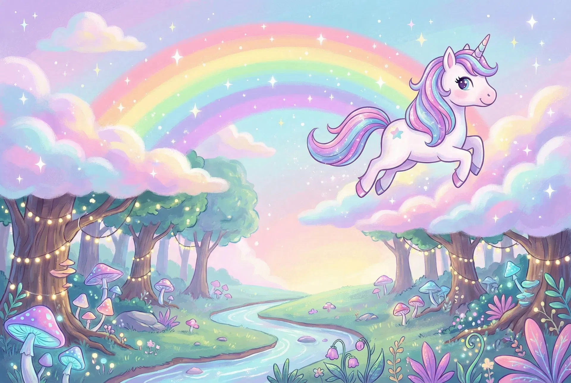 مغامرة لونا وقوس قزح