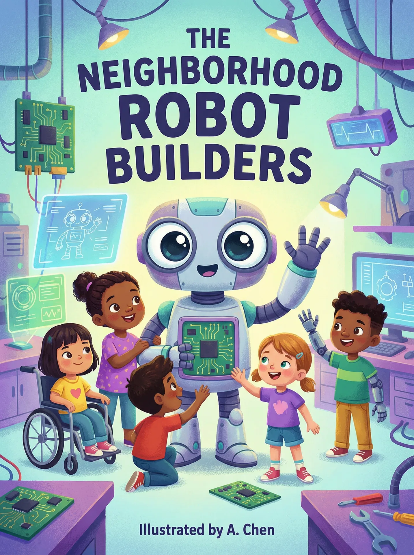 بناة الروبوتات في الحي