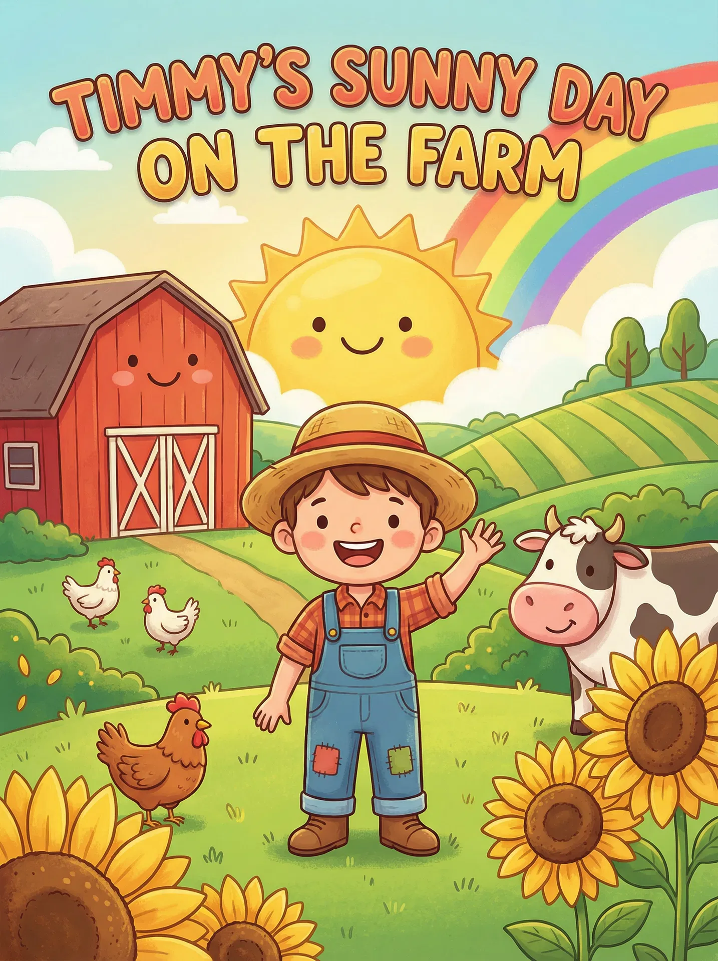 يوم تيمي المشمس في المزرعة