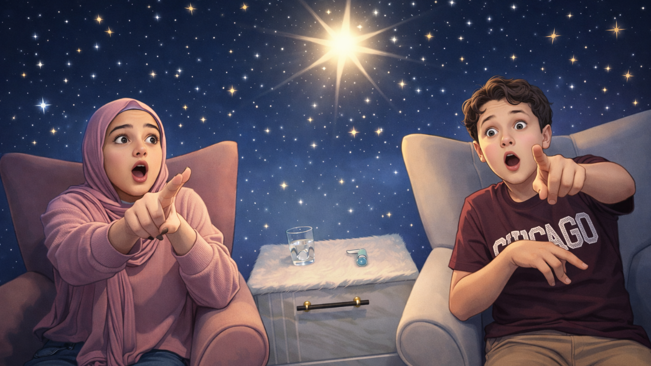 Why Do Stars Twinkle at Night? ⭐| Fun Science