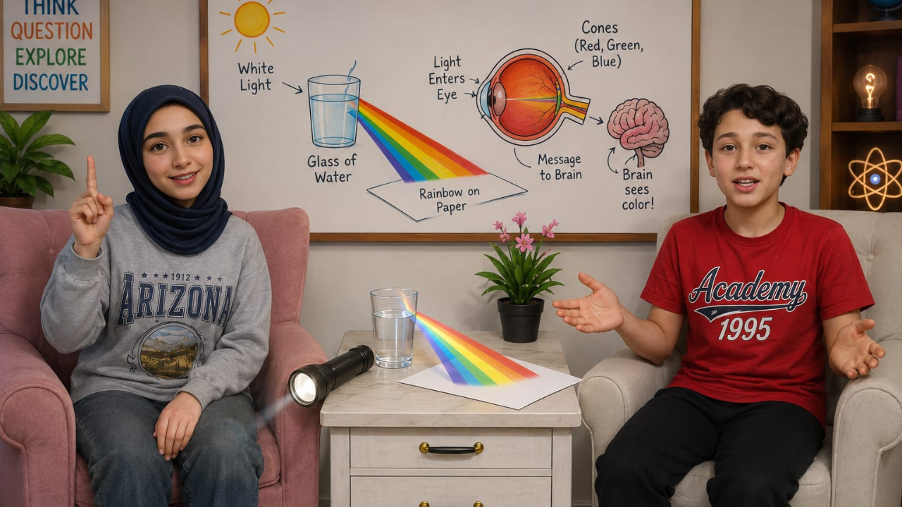 Why Do We See Colors? 🌈👀 | Fun Science