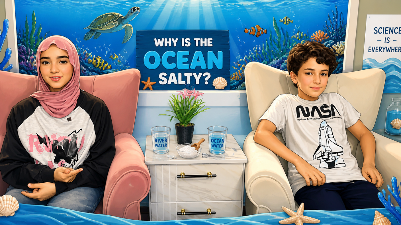 Why Is the Ocean Salty? 🌊 Fun Science
