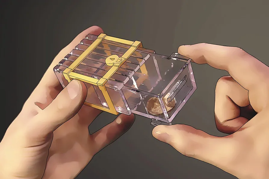 Clementoni Ehrlich Brothers miniMagics – „Az átlátszó trezor" – bűvésztrükk 7+ éveseknek – mini bűvész doboz kezdőknek (59388)