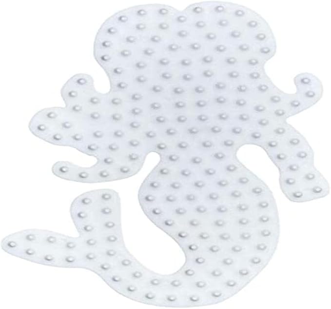 Hama gyöngy 332 alátét – sellő (fehér) midi vasalható gyöngyökhöz (5 mm)