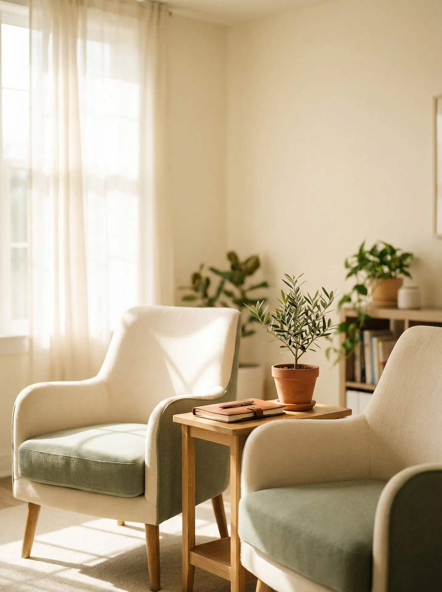 Therapy session setting