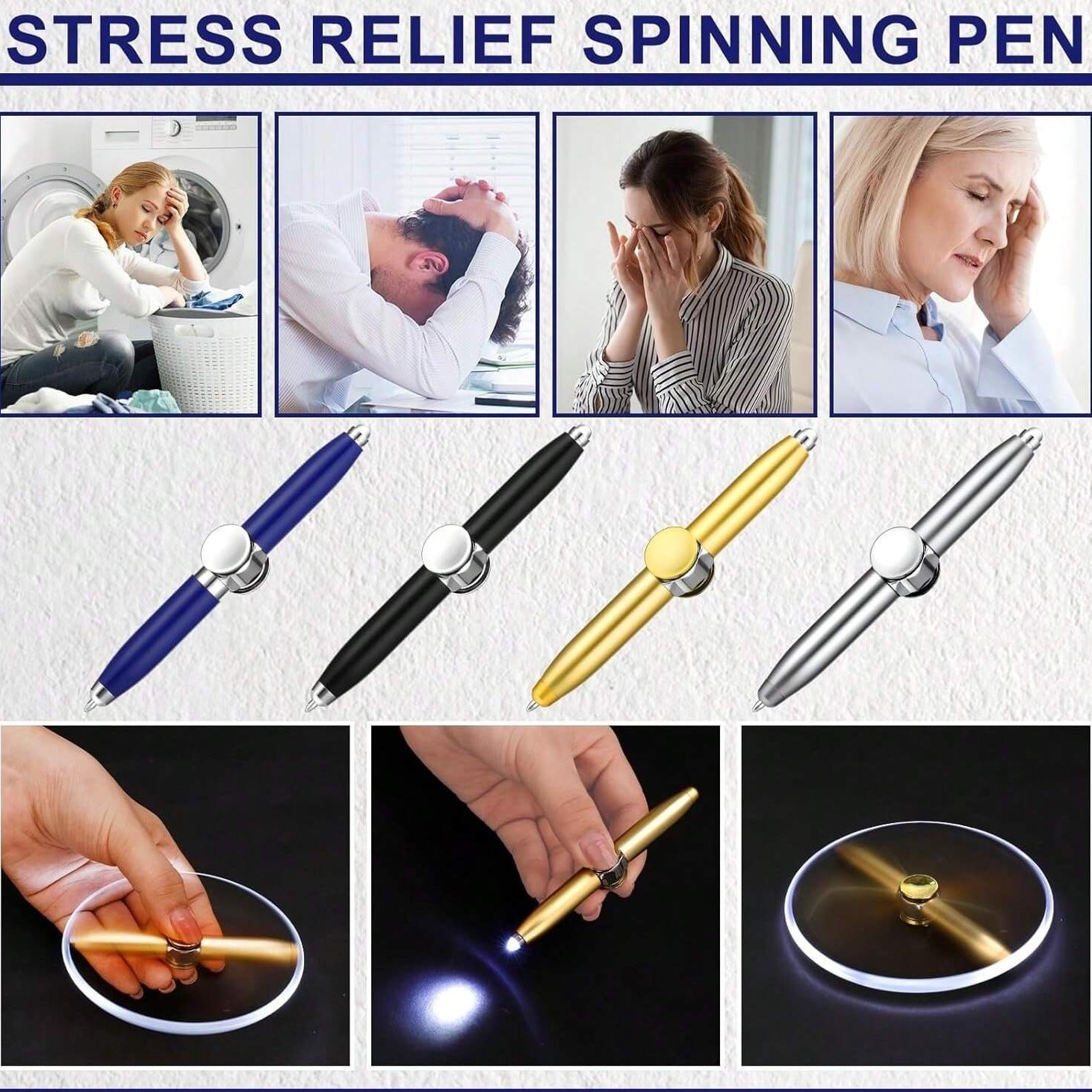 Anti-Stress Metal Pen thumbnail 3