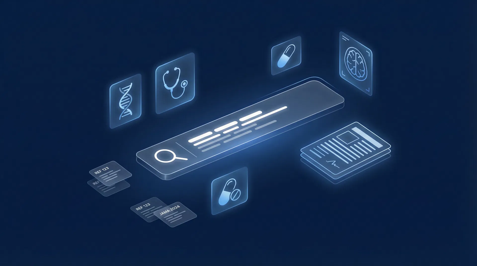 EHealthEvidence AI Clinical Decision Support Interface