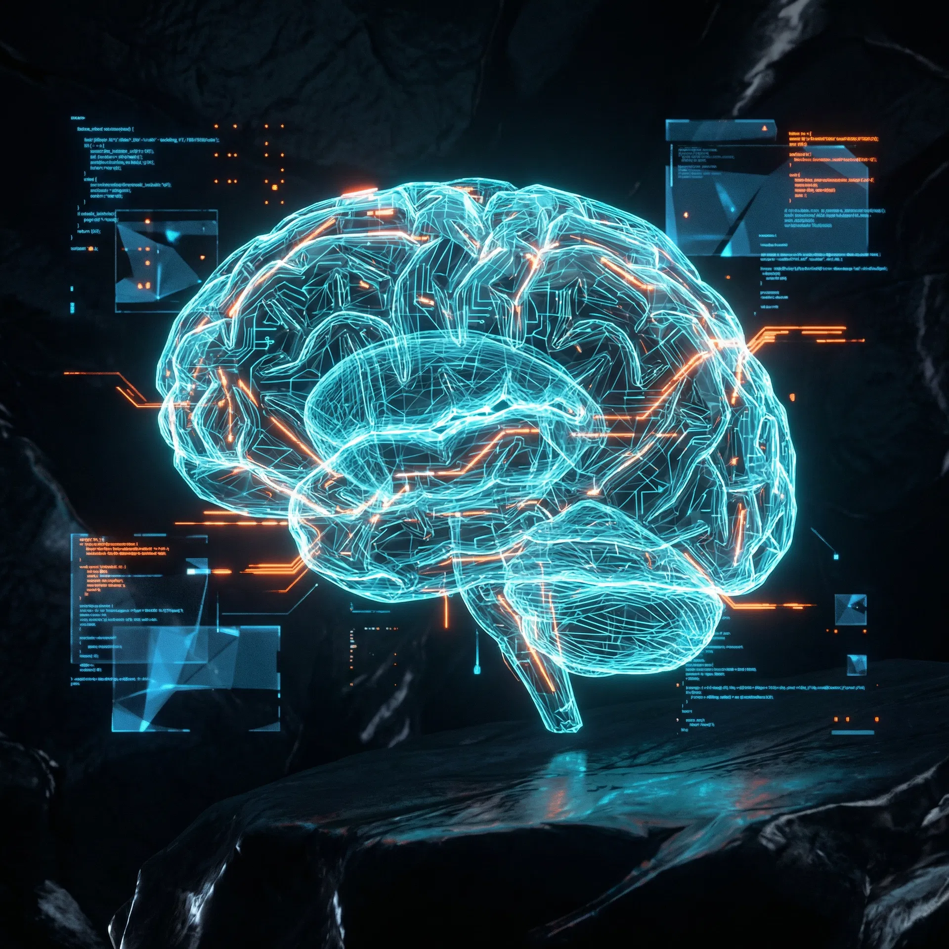 AI Brain Visualization