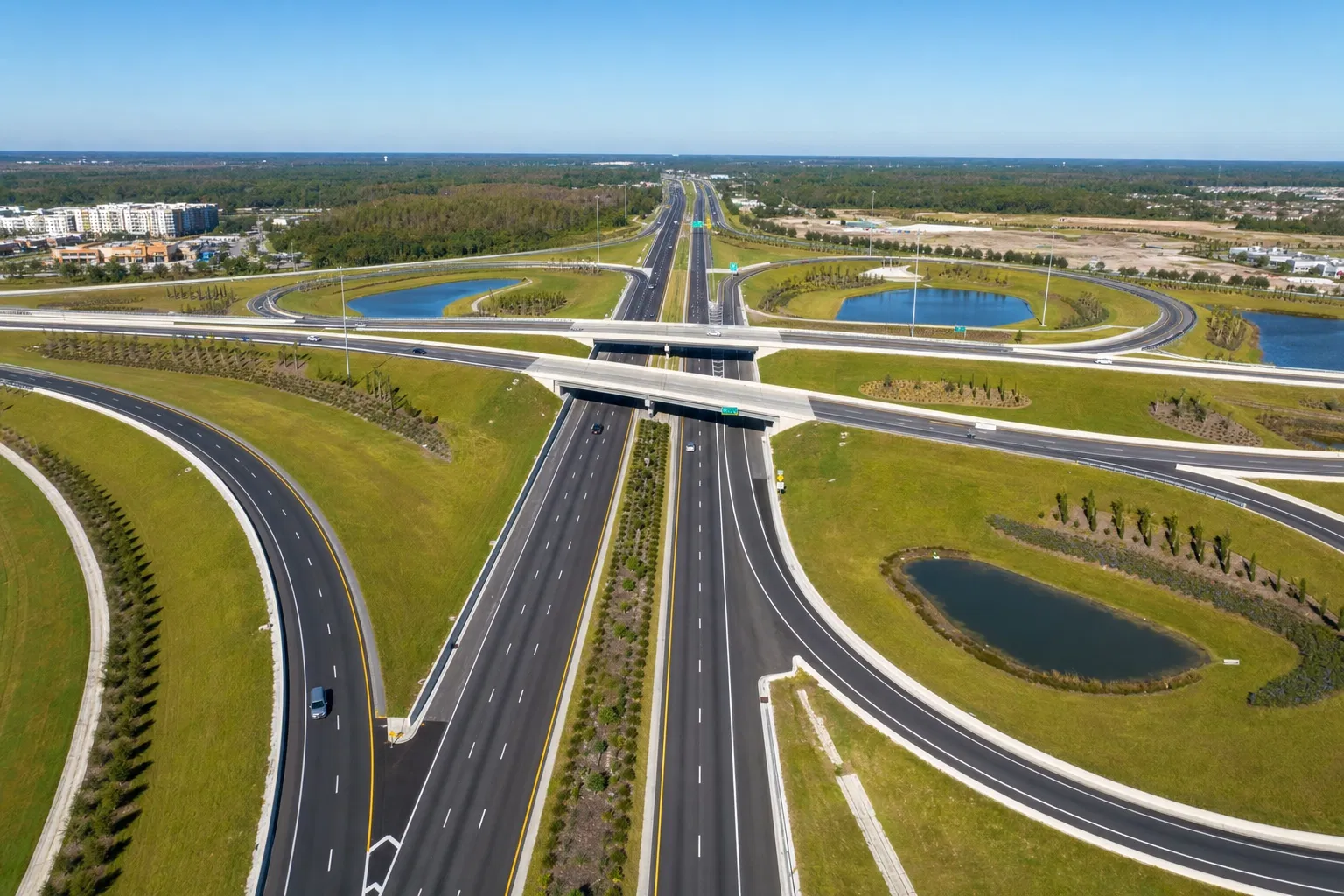 Interstate Highway Interchange