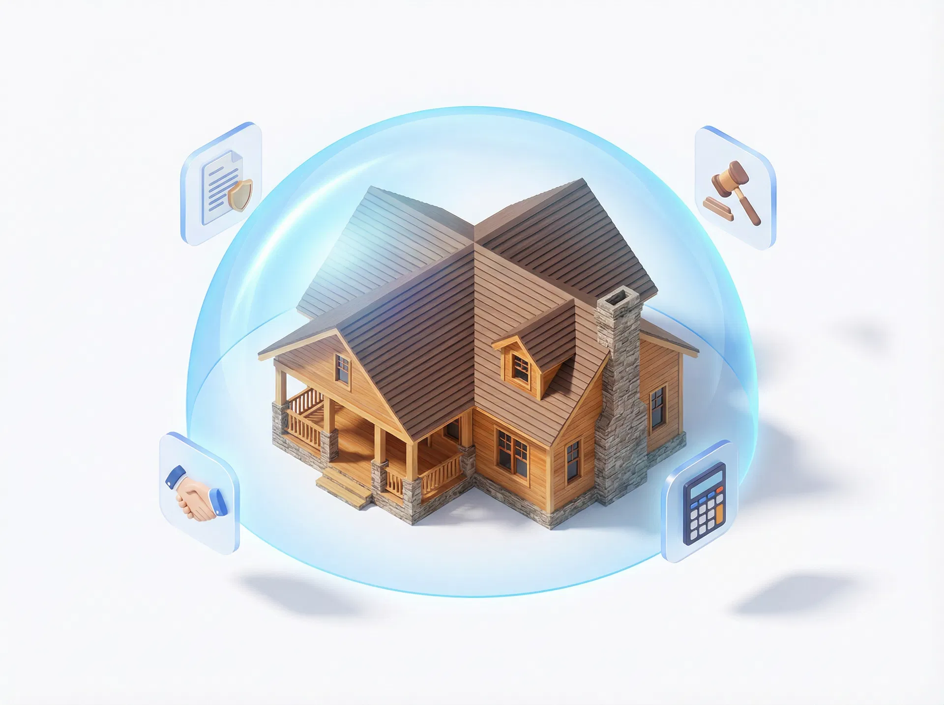 ForeclosureShield analysis showing a protected home