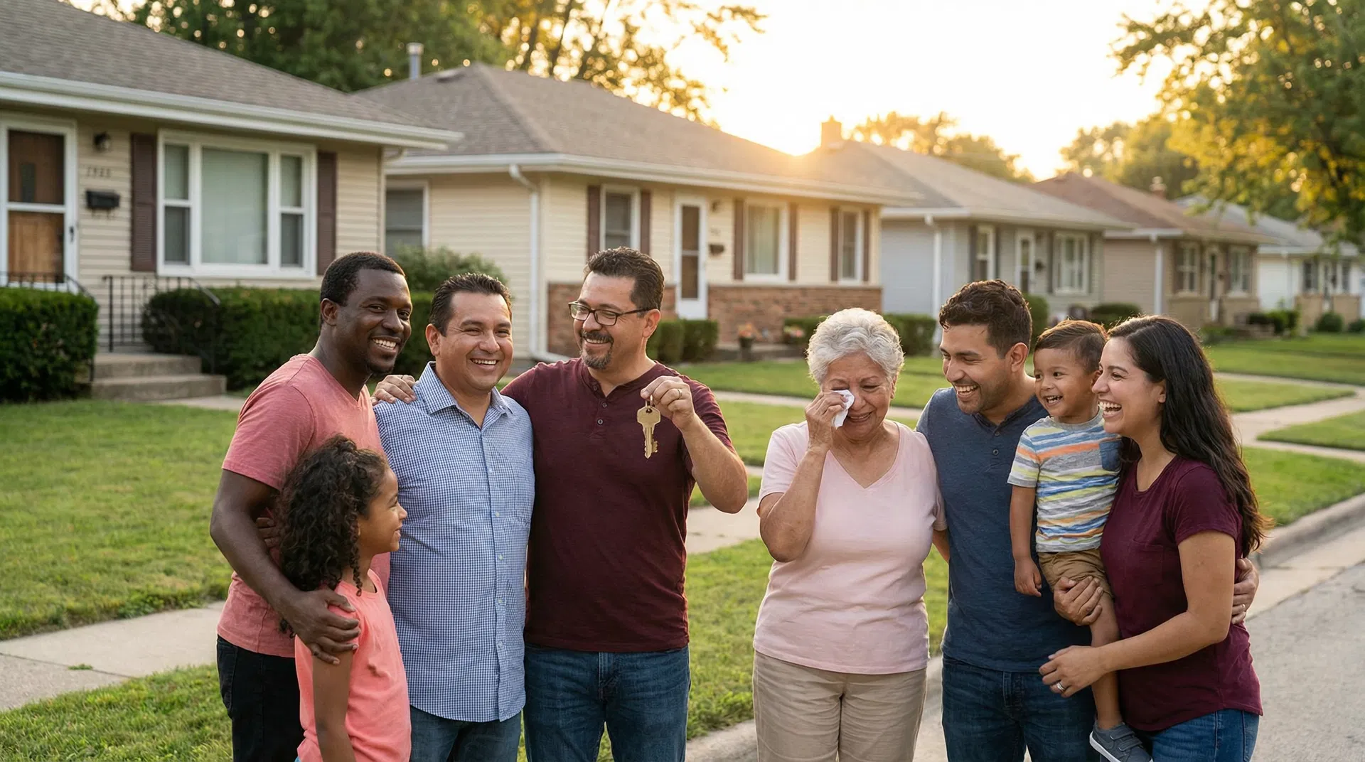 Homeowner reviewing foreclosure prevention options with a housing specialist