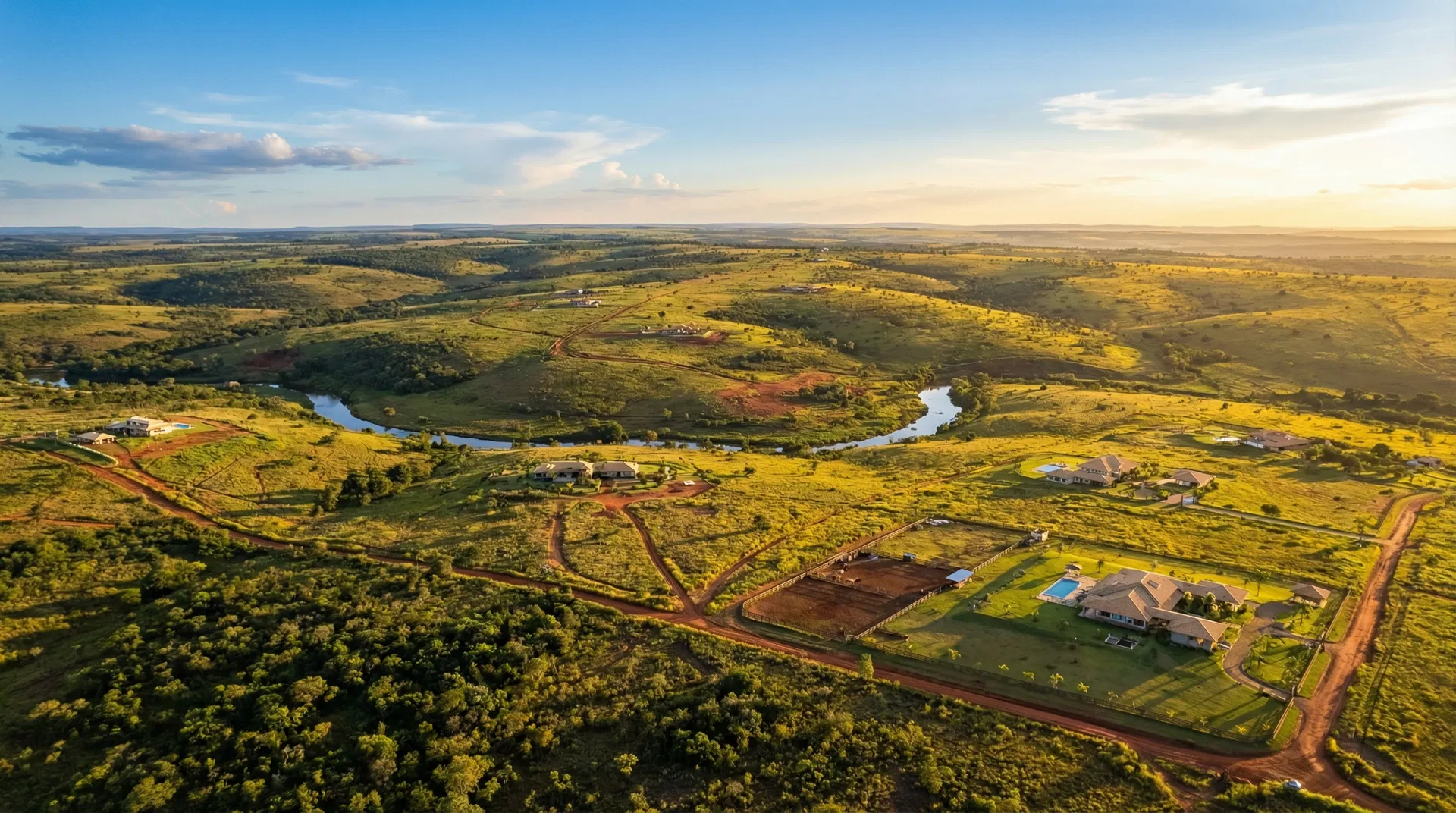 Vistas deslumbrantes das montanhas do Cerrado a 50 km de Brasília