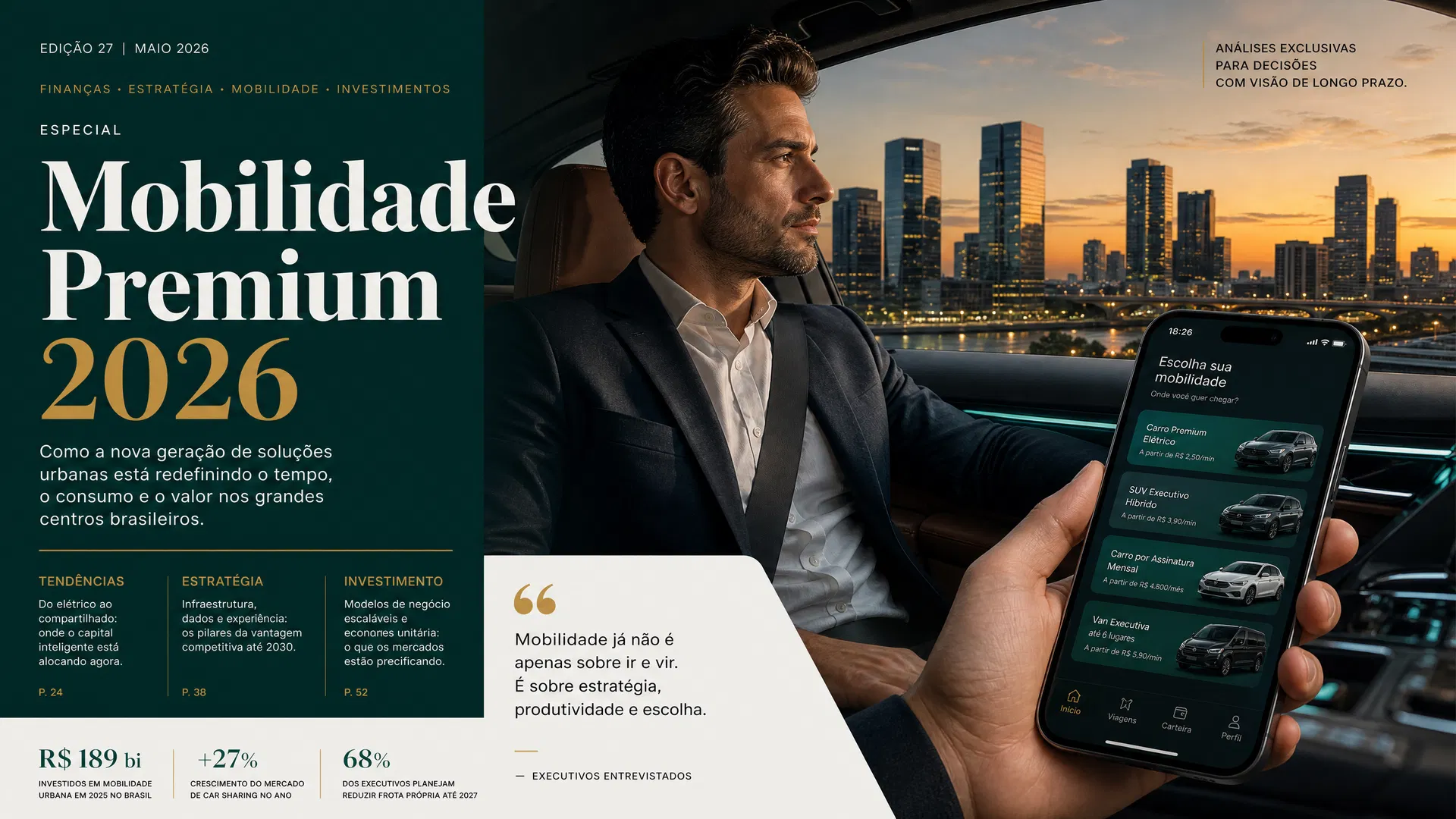 O Melhor Cartão Premium para Executivos que Gastam Acima de R$8 mil por Mês em 2026