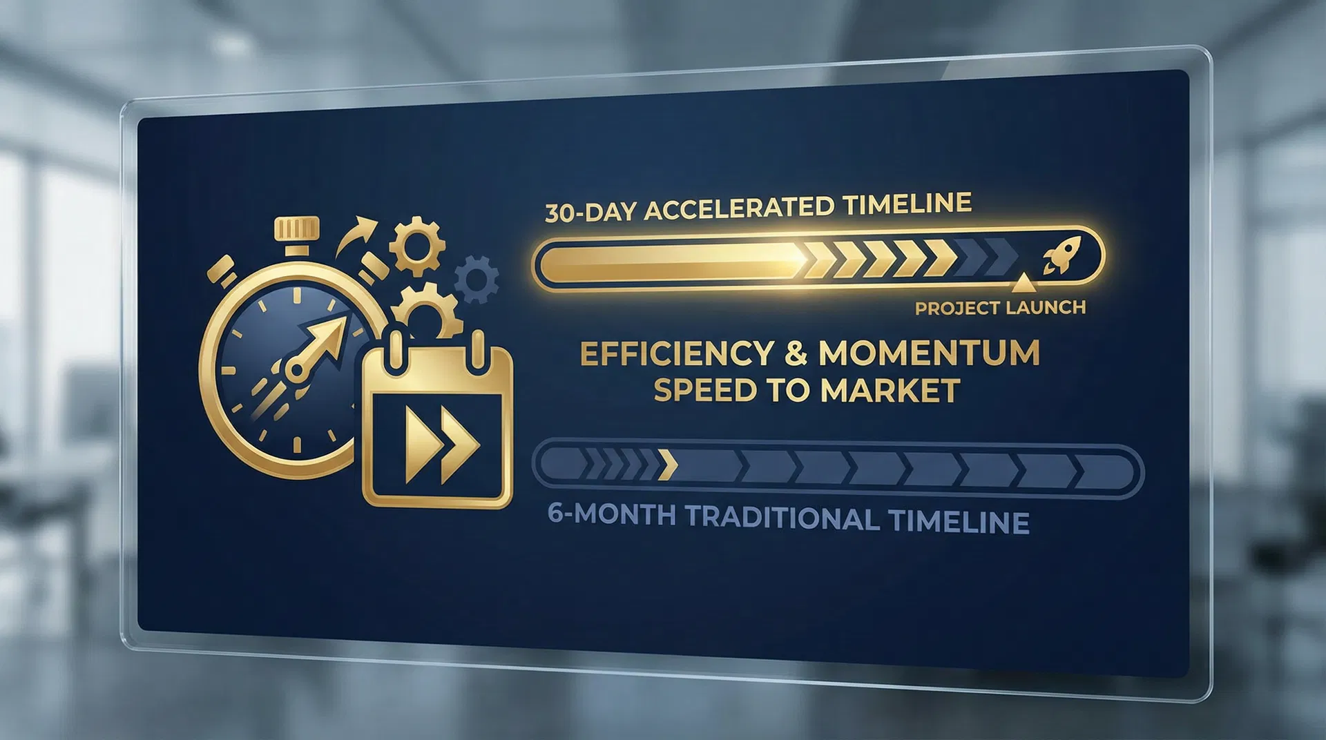 Accelerated timeline