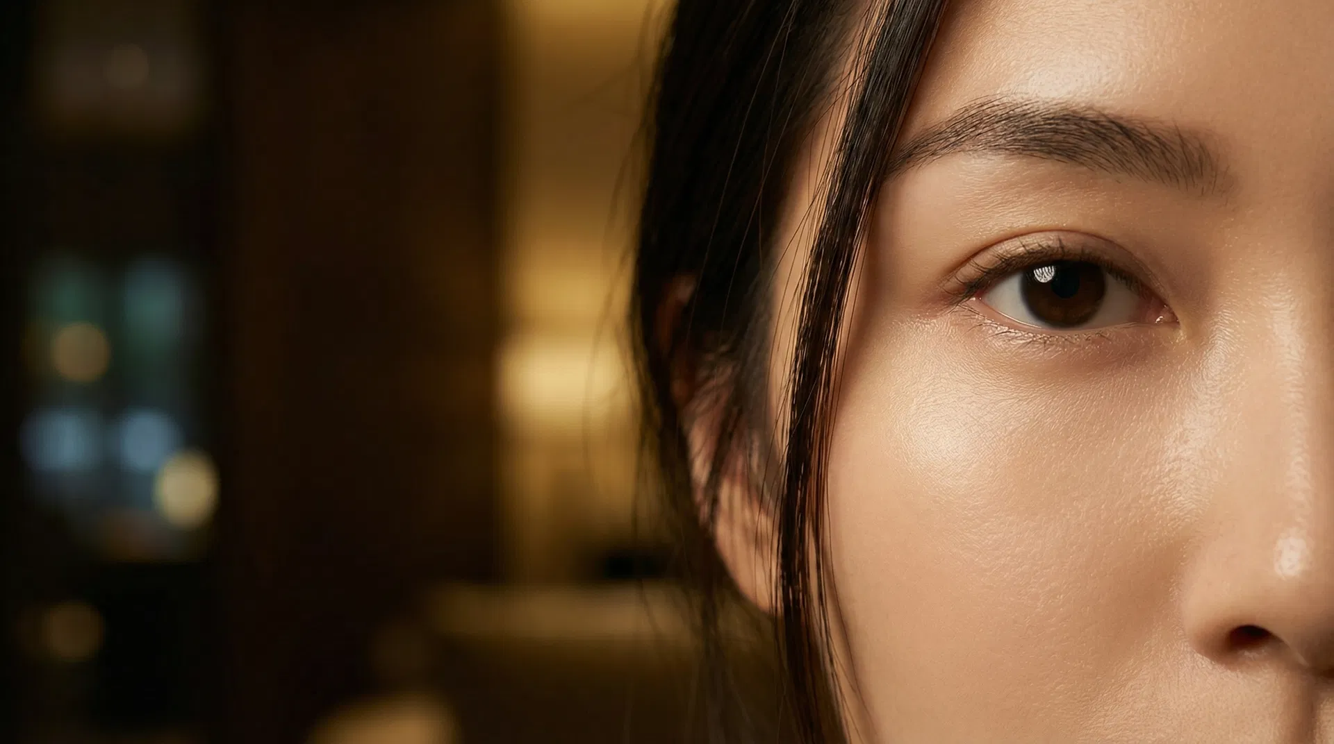 A detailed illustration of the tear trough area, a primary concern for tear trough filler in Glasgow